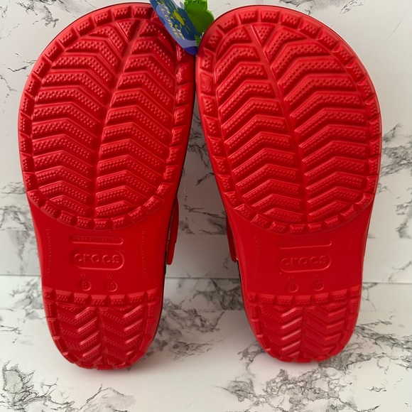 Crocs Lightning McQueen Disney Pixar Clogs 205759-610 Men Size 8/ Women Size 10